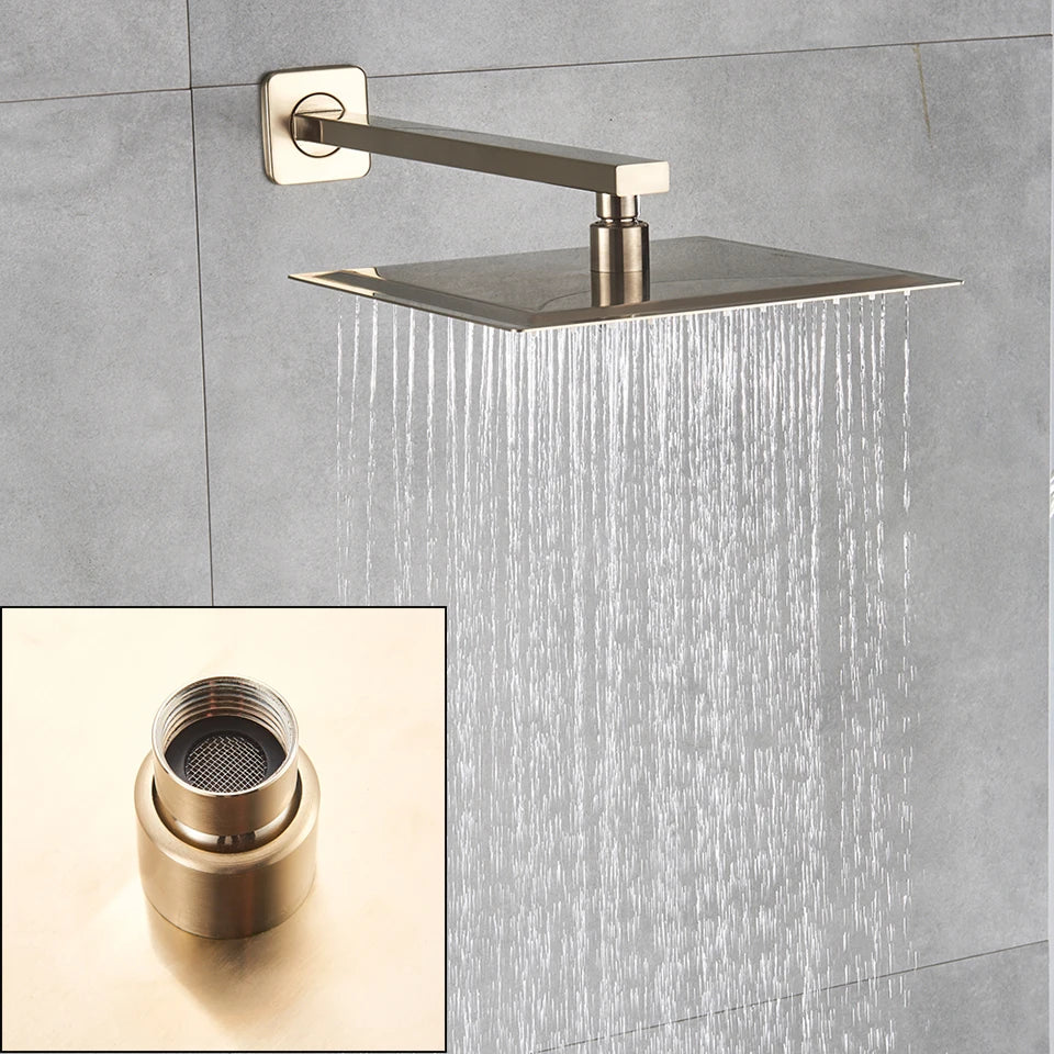 Wall Mounted Rain Top Shower Head - Bathroom Accessories