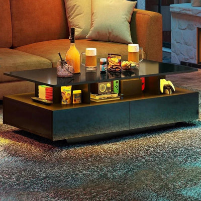 High Gloss Coffee Table for Living Room