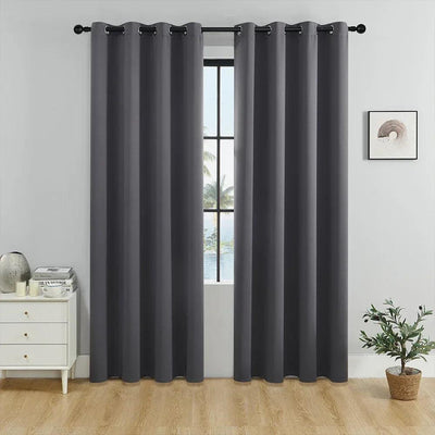 Solid Color Blackout Curtains