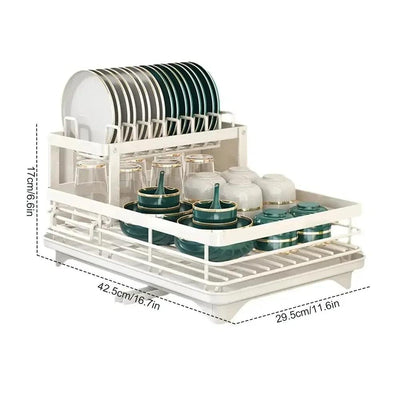 Adjustable Dish Drying Rack