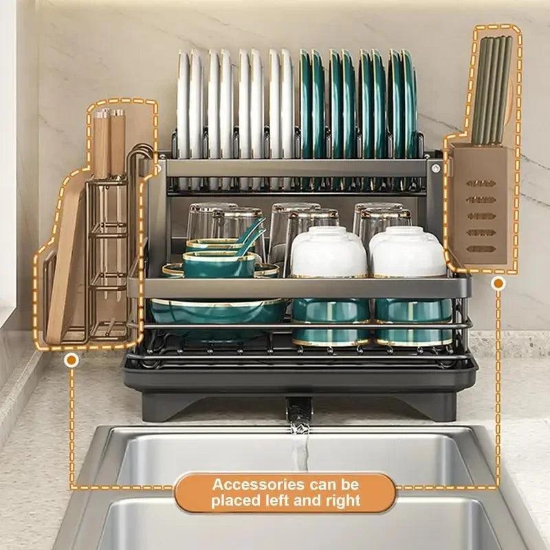 Adjustable Dish Drying Rack