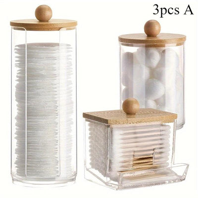 3pcs Cotton Swab Holder