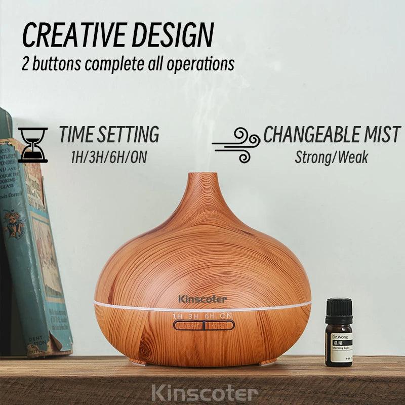 500ml Ultrasonic Essential Oil Diffuser