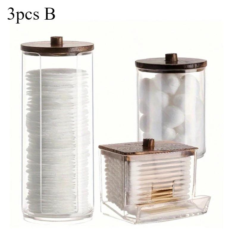 3pcs Cotton Swab Holder