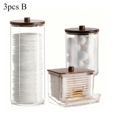 3pcs Cotton Swab Holder