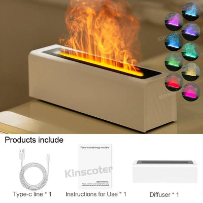 Ultrasonic Humidifier with RGB Night Light