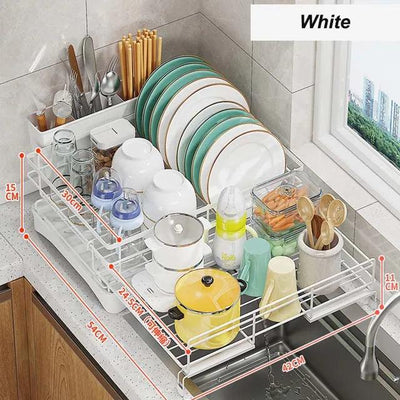 Stretchable Dish Drying Rack