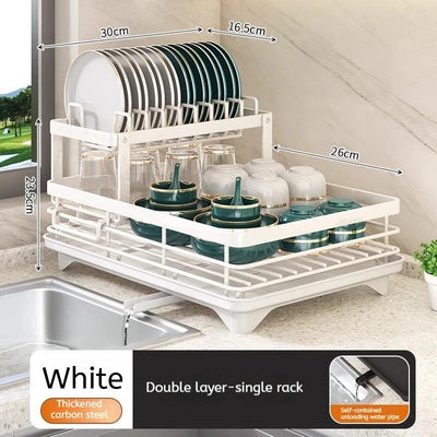 Adjustable Stainless Steel Dish Drying Rack