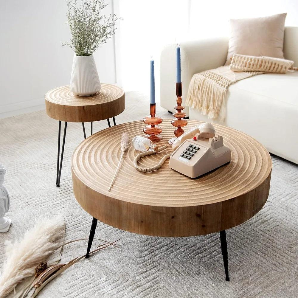 Modern Farmhouse Coffee Table Set