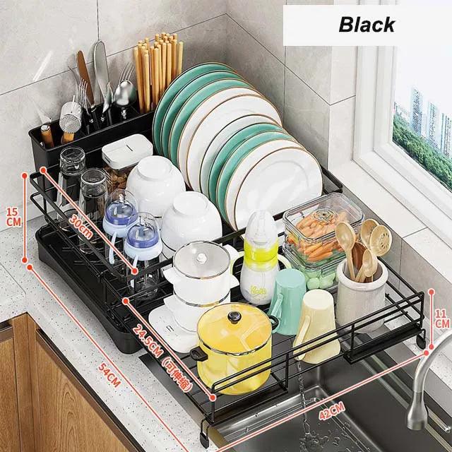 Stretchable Dish Drying Rack