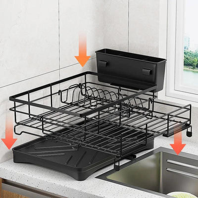 Stretchable Dish Drying Rack