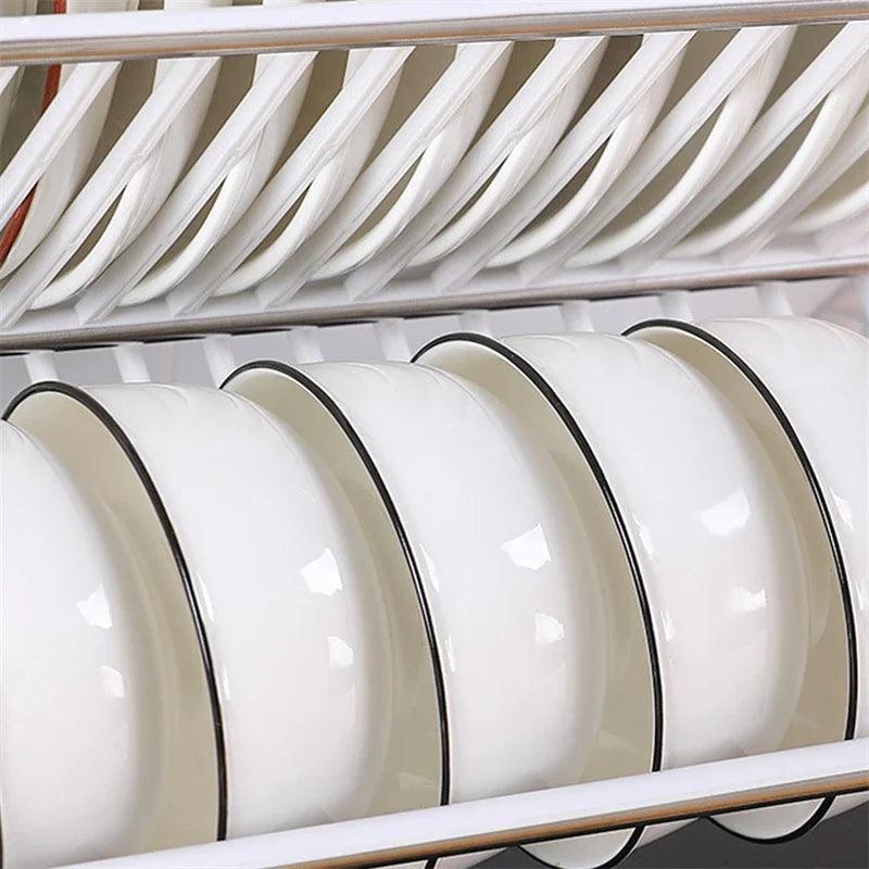 Double Layer Dish Drying Rack