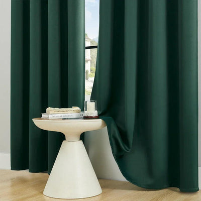 Solid Color Blackout Curtains