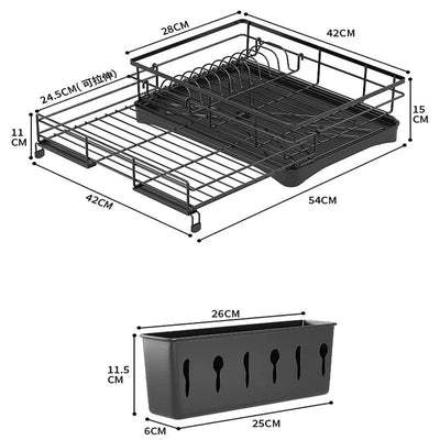 Stretchable Dish Drying Rack