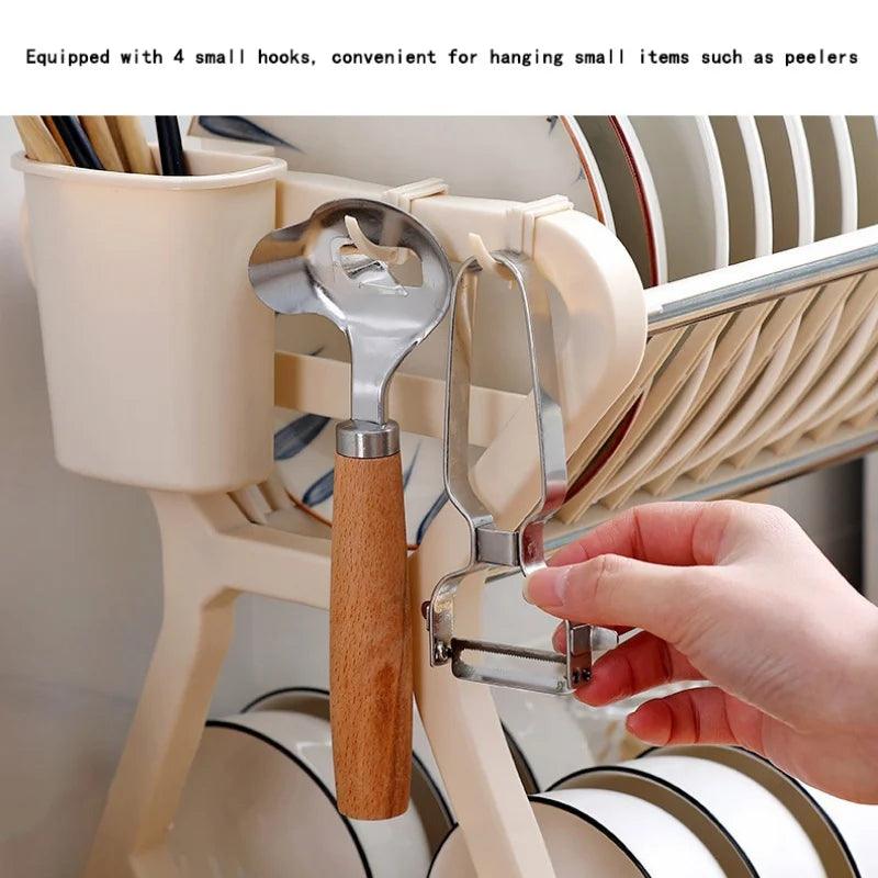 Double Layer Dish Drying Rack