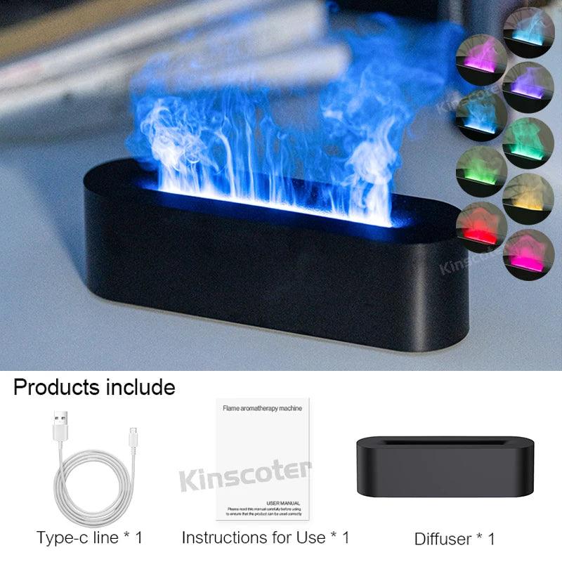 Ultrasonic Humidifier with RGB Night Light